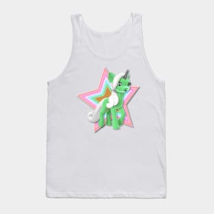 Adorable Super Star Unicorn Tank Top